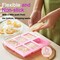 3 Pieces Silicone Soap Molds , 6 Cavities Rectangle Silicone Soap Molds for Homemade Craft Soap Mold, Cake Mold, Chocolate Mold & Ice Cube Tray(Blue & Purple & Pink)